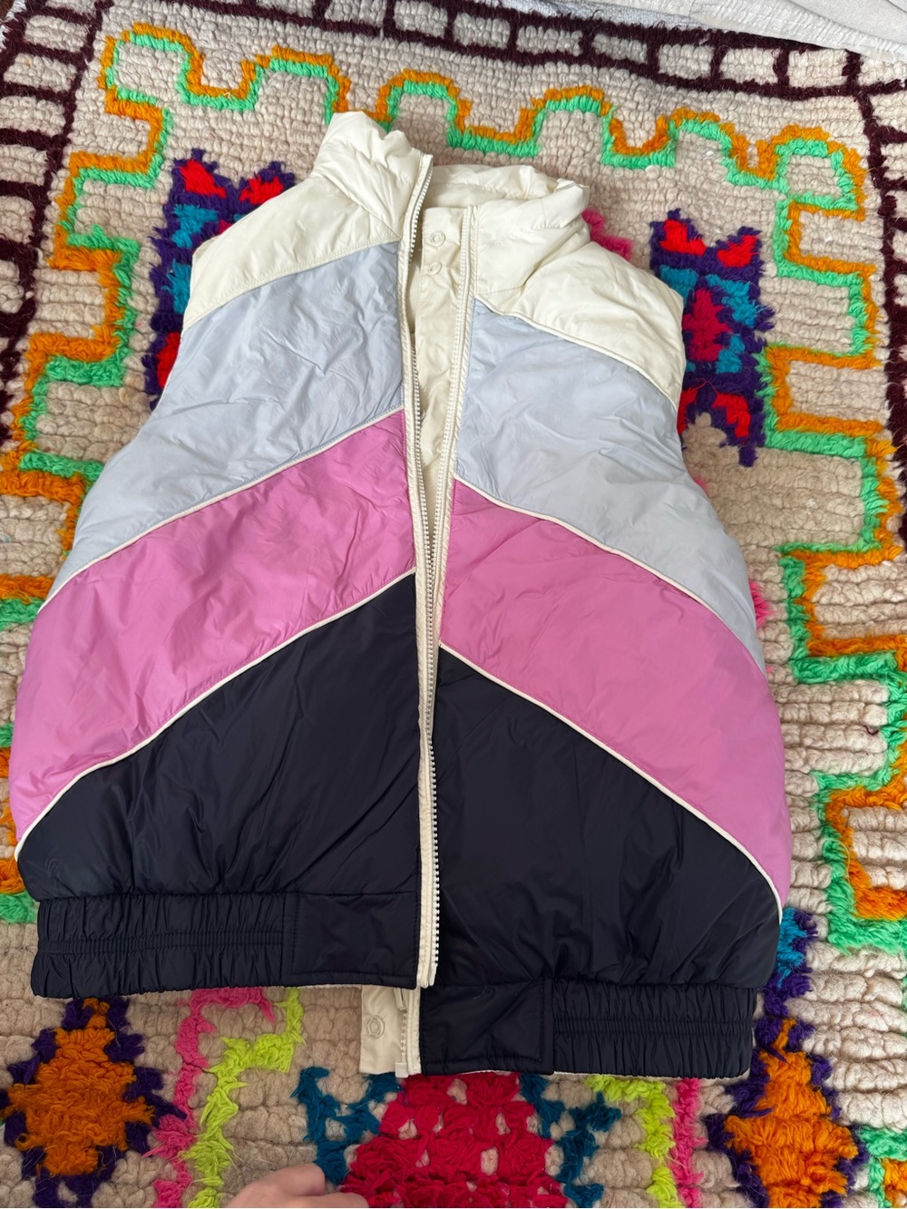 Marine Layer Antuco Reversible Down Puffer Vest S - Picture 2 of 6